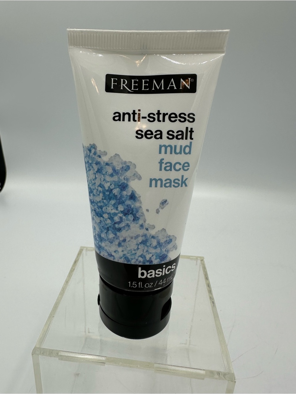 Freeman Anti-Stress Sea Salt MUD FACE MASK Basics Cleanser 1.5 oz/44mL New RARE